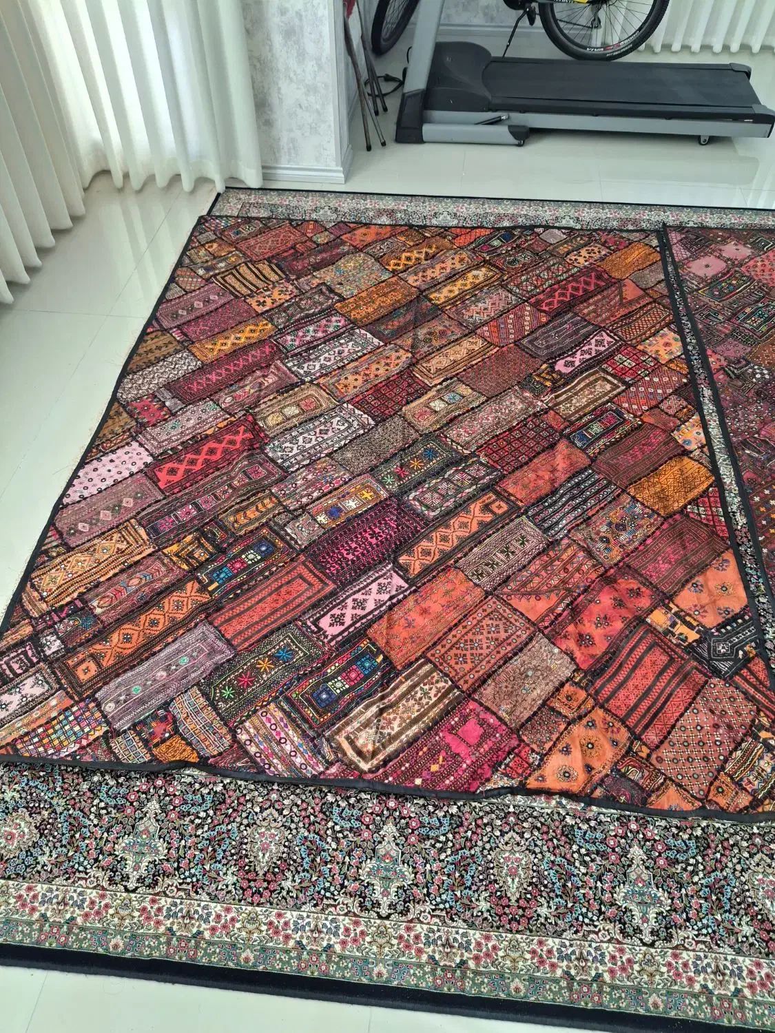 روتختی سنتی/شال مبل رو مبلی/روتختی دست دوز یک نفره|سرویس روتختی|تهران, بلوار کشاورز|دیوار