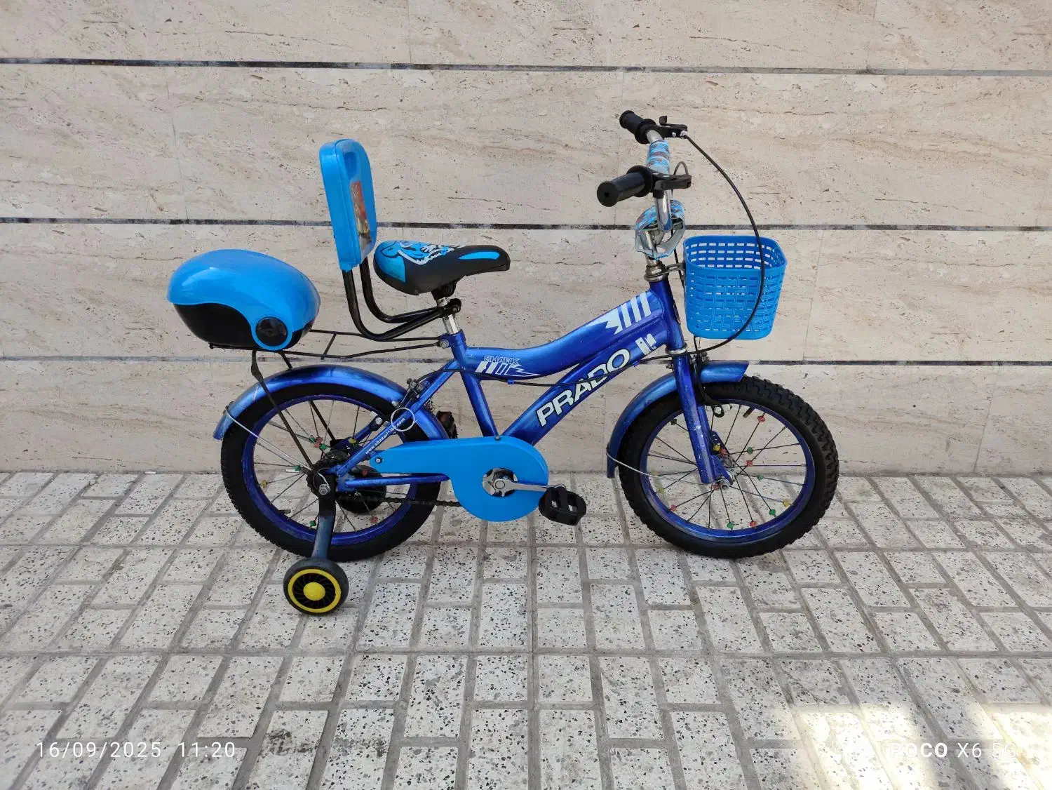 دوچرخه 16 پرادو و اینتنس کارکرده در حدنو|دوچرخه، اسکیت، اسکوتر|مشهد, شهید آوینی|دیوار