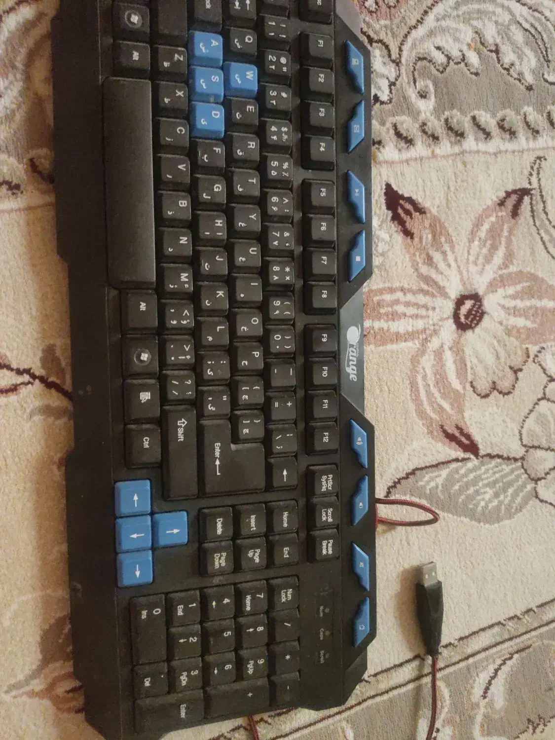 کیبورد گیمینگ USB (سالم)|قطعات و لوازم جانبی رایانه|بندرعباس, |دیوار