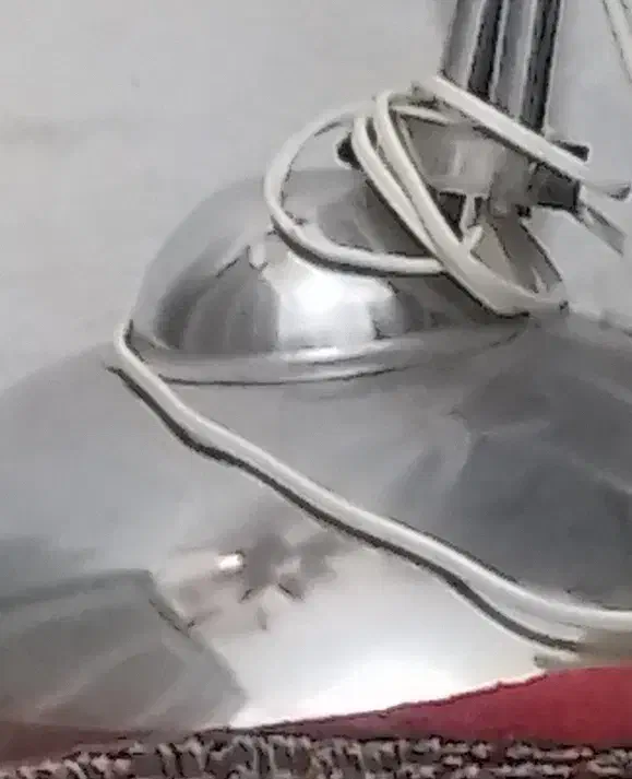 آباژور یا چراغ مطالعه تمام استیل و طول و بلند 2متر|چراغ خواب و آباژور|سنندج, |دیوار