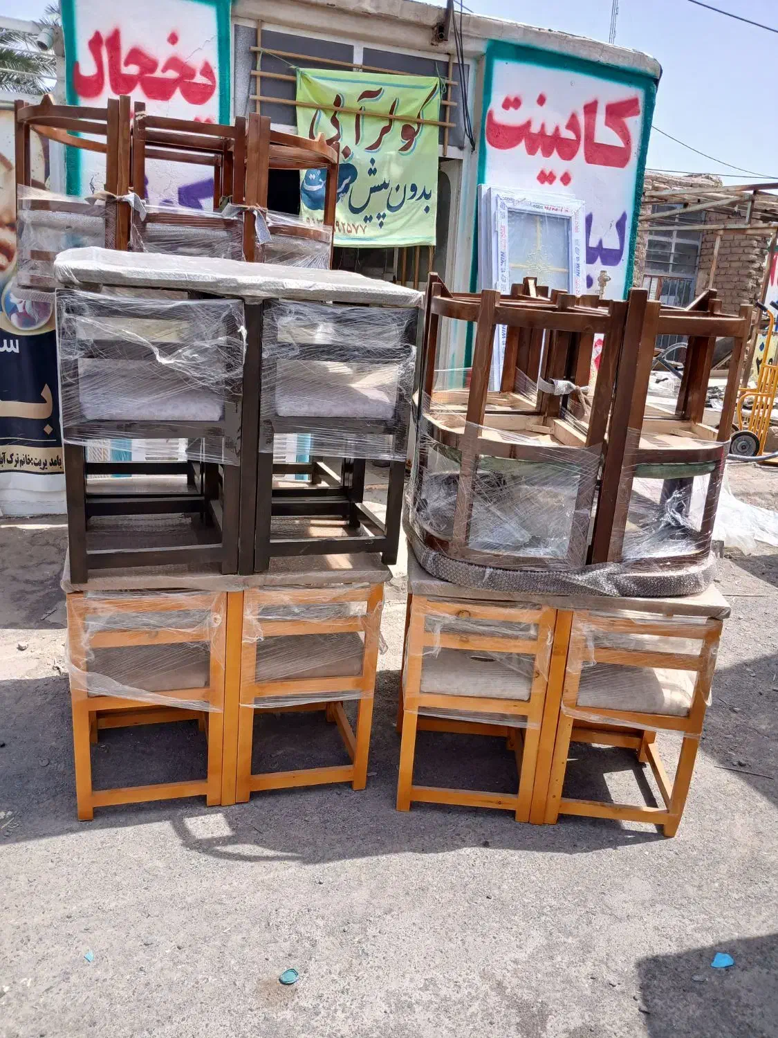 میز غذاخوری در نرماشیر رستم آباد|میز و صندلی غذاخوری|بم, |دیوار