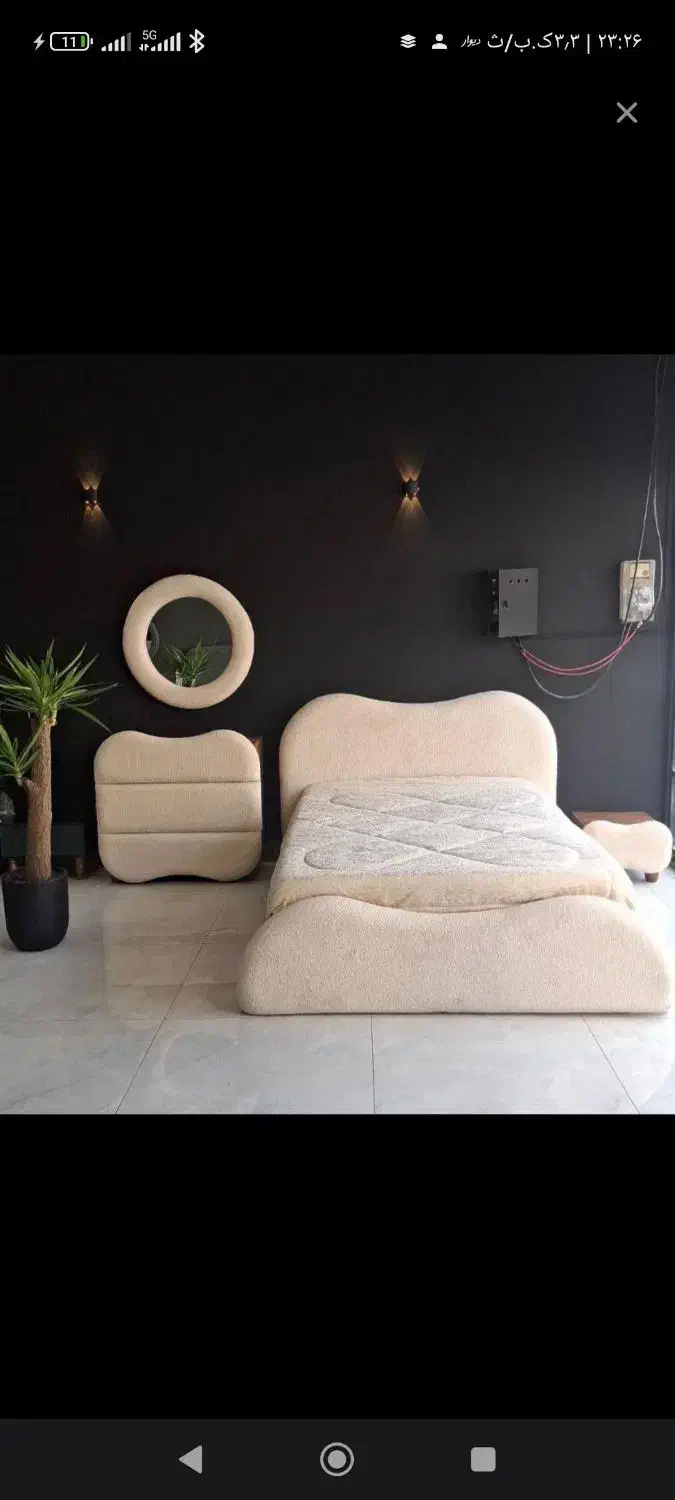 تخت خواب ملودی فقط6190|تخت و سرویس خواب|مشهد, کاظم آباد پنجشنبه|دیوار
