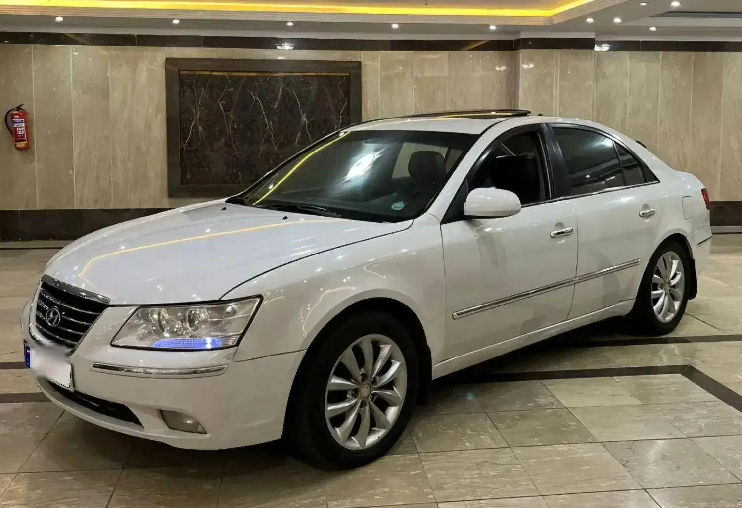 سوناتا NF اتومات 2400cc سفید 2009|خودرو سواری و وانت|تهران, نیروی هوایی (پیروزی)|دیوار