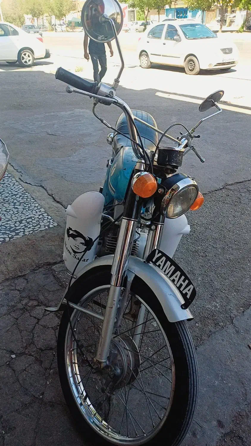 یاماها 100 عتیقه ژاپن|موتورسیکلت|اهواز, شریعتی جنوبی|دیوار