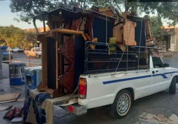 وانت بارتلفنی اجاره کرایه مزدا شبانه روزی|خدمات حمل و نقل|یزد, |دیوار