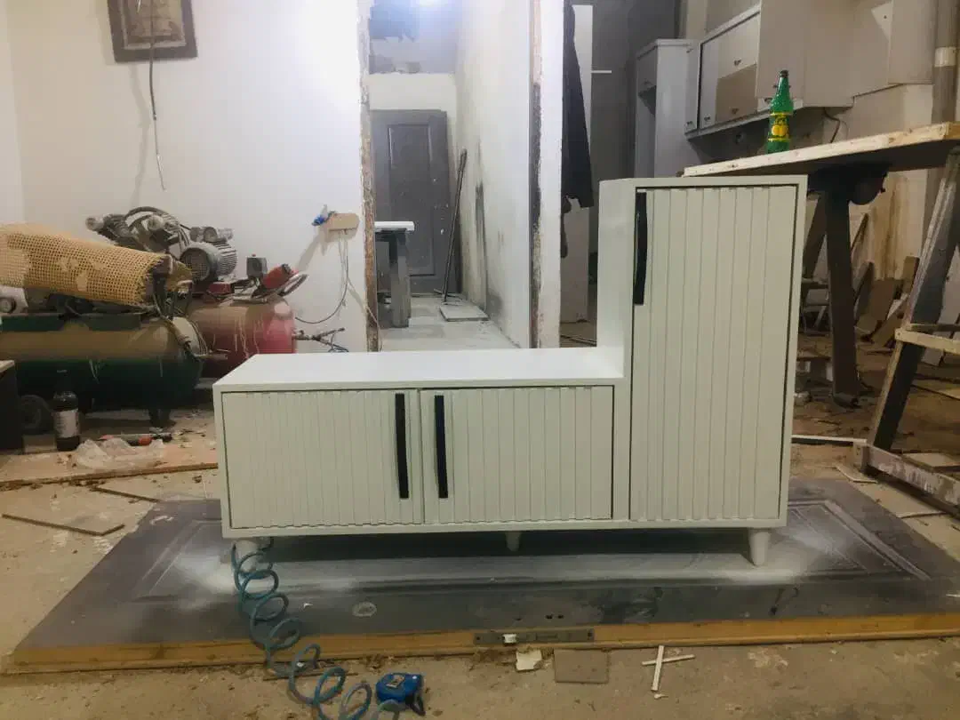 ساخت انواع جاکفشی سفارشی ام دی اف چوب و ملامین|جاکفشی، کمد، دراور|مشهد, نوید|دیوار