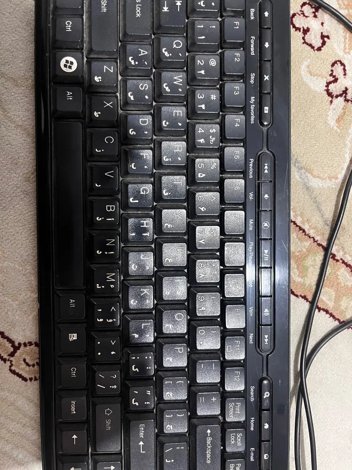 کیبورد سیم دار تسکو tsco|قطعات و لوازم جانبی رایانه|تهران, جی|دیوار