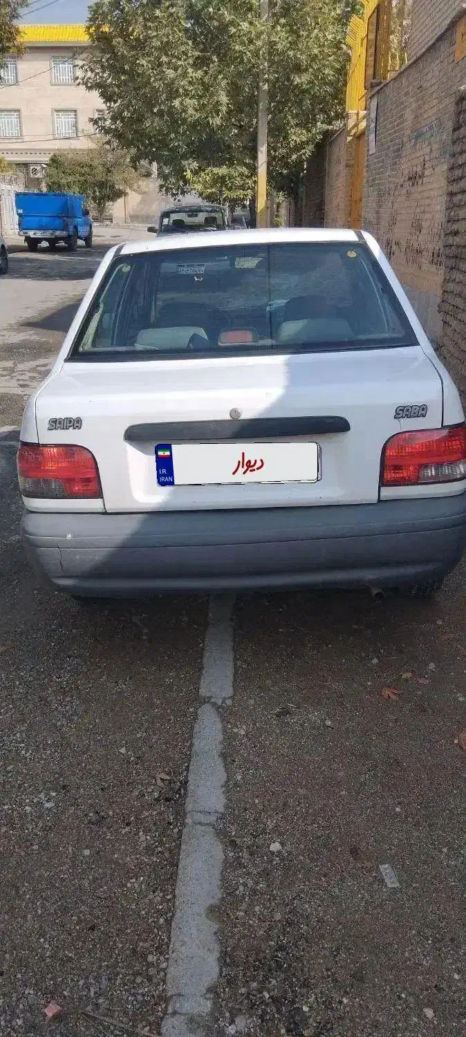 پراید ۸۸ دوگانه شرکتی سفید|خودرو سواری و وانت|خرم‌آباد, |دیوار