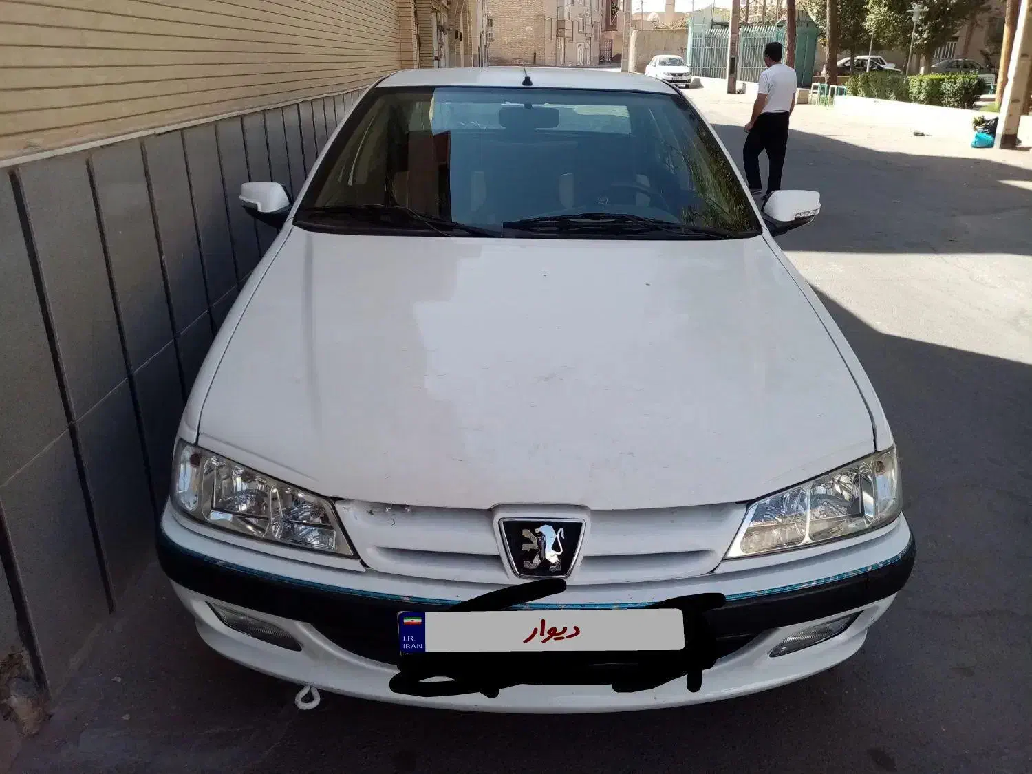 پژو پارس سال مدل 89 رنگ سفید|خودرو سواری و وانت|یزد, |دیوار