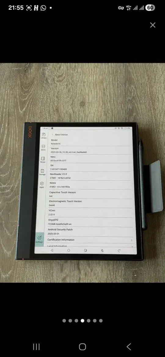 کتابخوان Note Air3 c|تبلت|تهران, پونک|دیوار