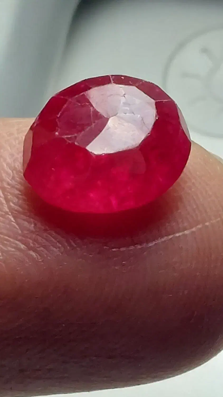 یاقوت سرخ تراش دست قدیمی|جواهرات|تهران, تهرانپارس شرقی|دیوار