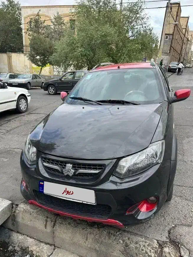 کوییک مدل R 1401 مشکی سقف قرمز فول آپشن|خودرو سواری و وانت|تبریز, |دیوار