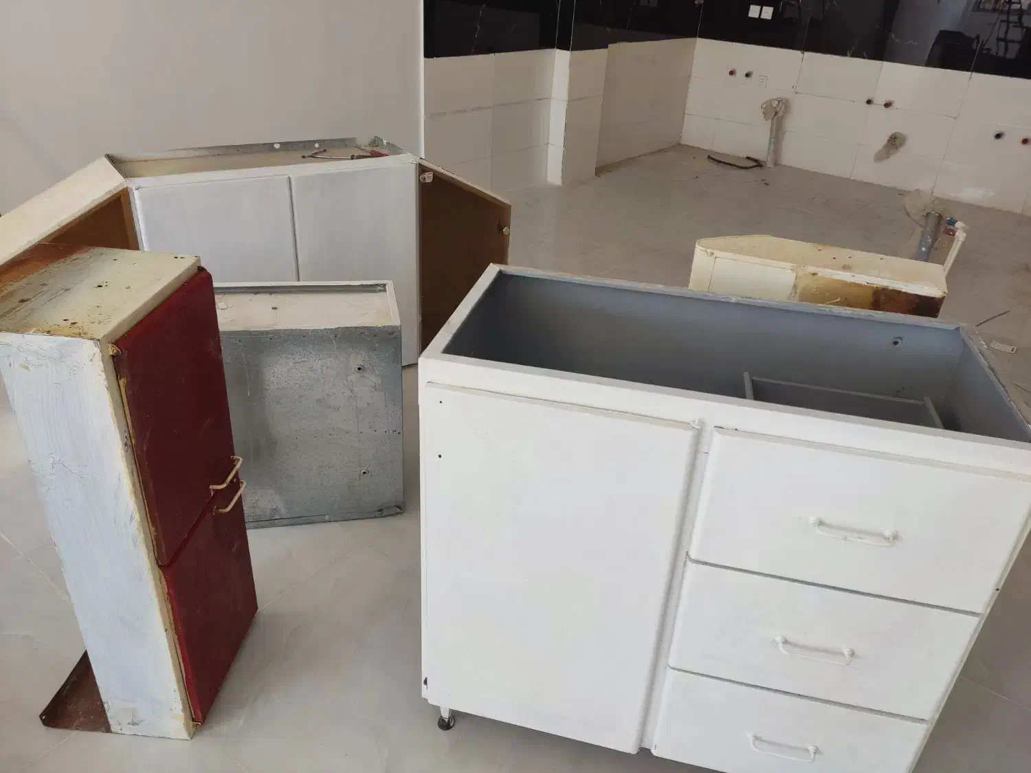 کابینت دسته دوم|آب‌چکان و نظم‌دهنده ظروف|اسفراین, |دیوار