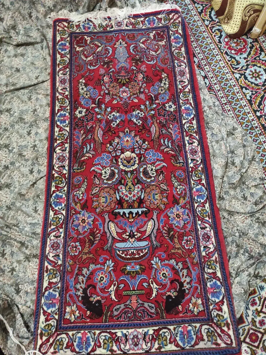 فرش دست بافت 140در70|فرش|اراک, |دیوار