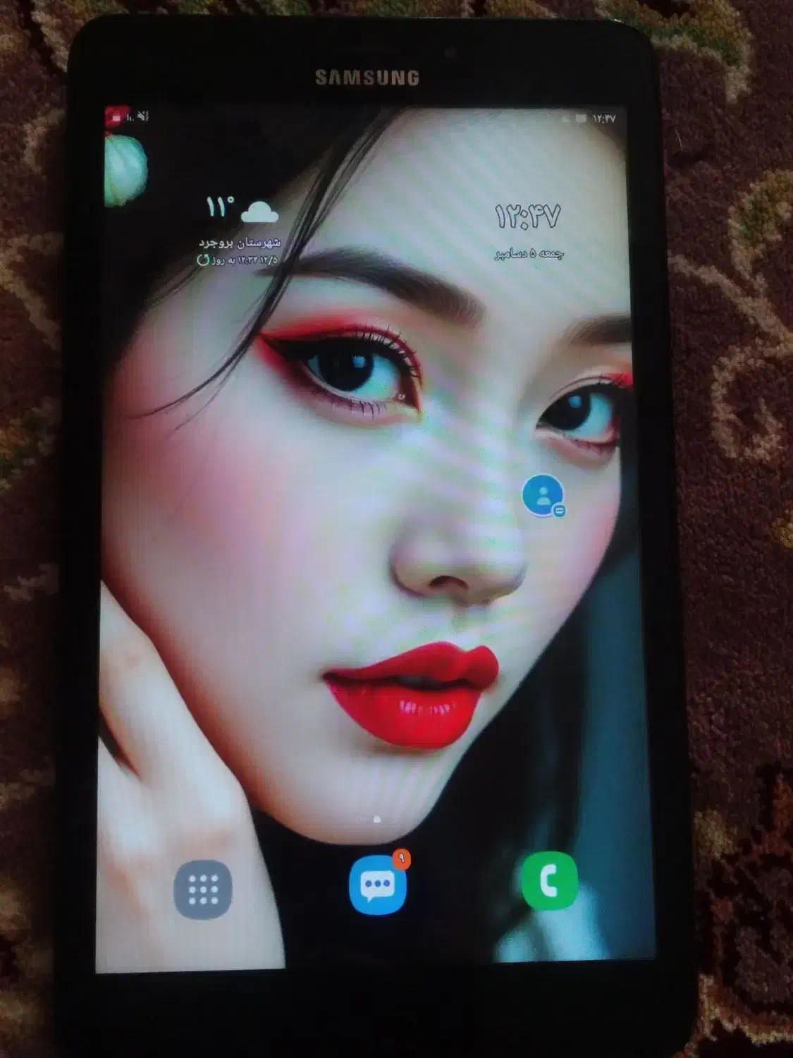 یک عدد تبلت سامسونگ|تبلت|بروجرد, |دیوار