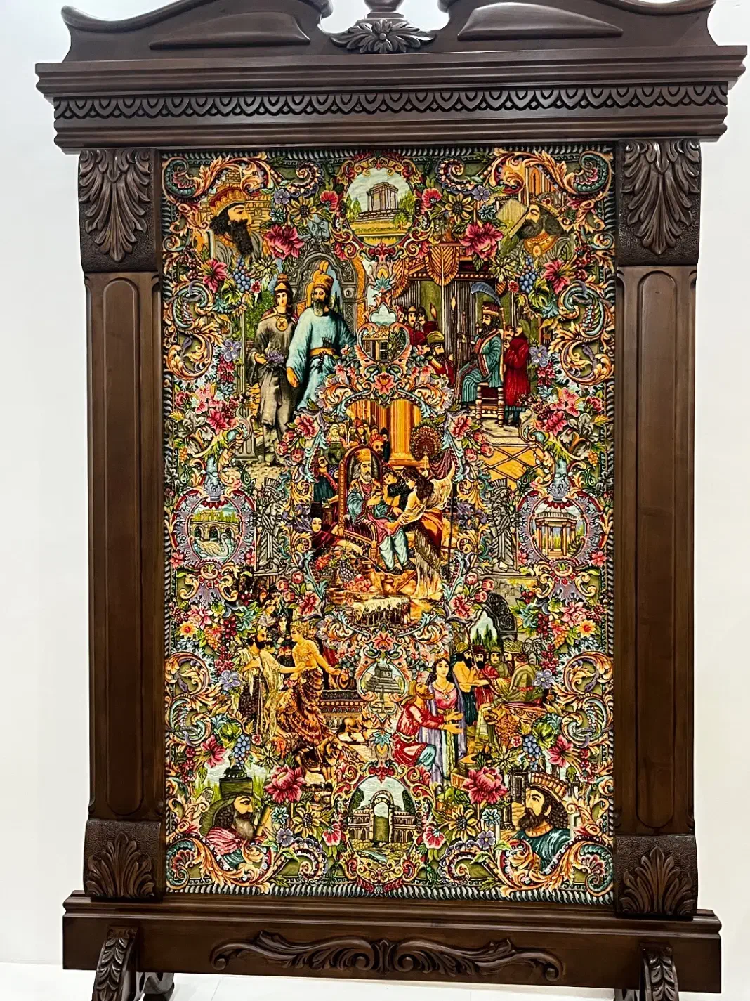 تابلو فرش سلاطین|تابلو فرش|اردبیل, |دیوار