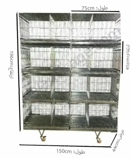 قفس ۸خان|لوازم جانبی حیوانات|کرج, عظیمیه|دیوار