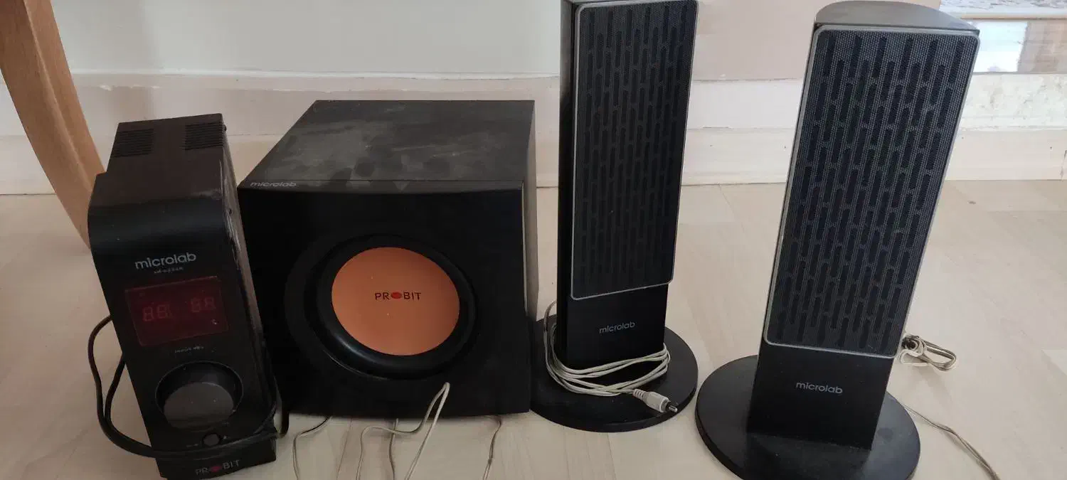 باندل اسپیکر micro lab|قطعات و لوازم جانبی رایانه|تبریز, |دیوار