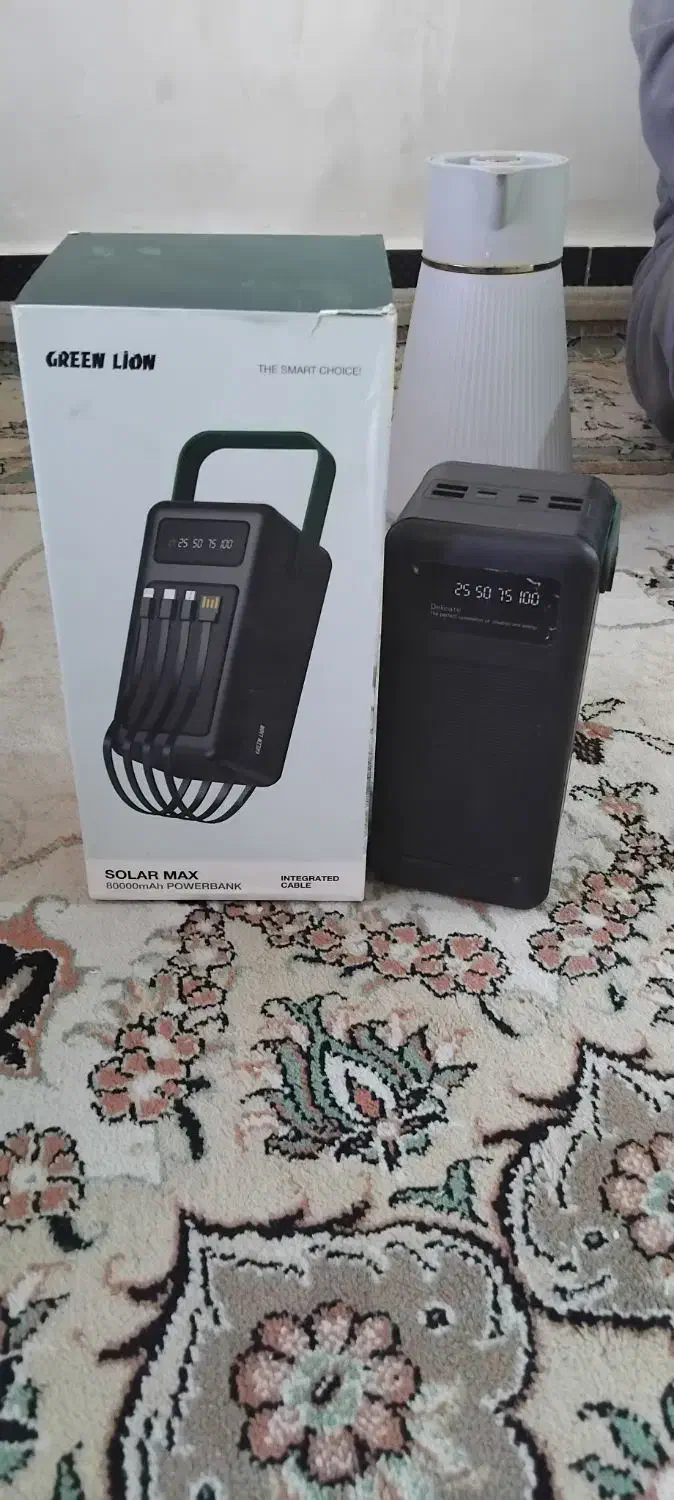 پاور بانک بانک گرین لاین 80000|لوازم جانبی موبایل و تبلت|گرمی, |دیوار