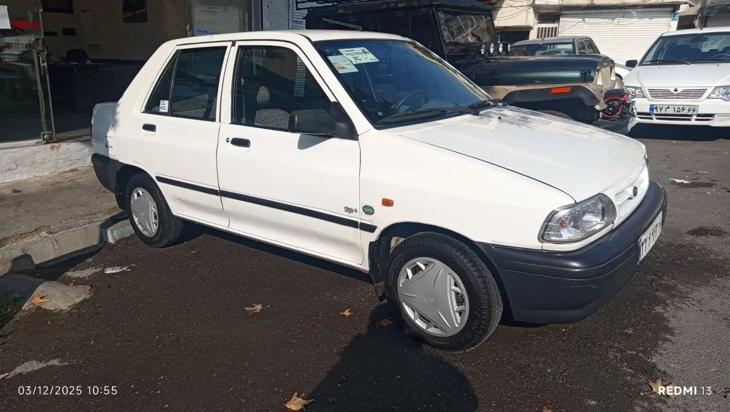 پراید ۹۵ دوگانه کارخانه فول بدون رنگ|خودرو سواری و وانت|تهران, خاک سفید|دیوار