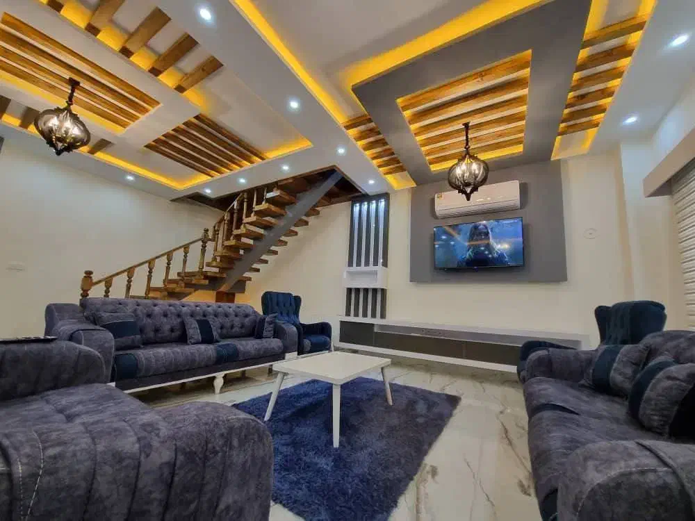 طراحی خاص و شیک،سندتکبرگ،استخر،فول فرنیش،شهرکی|فروش خانه و ویلا|چمستان, |دیوار