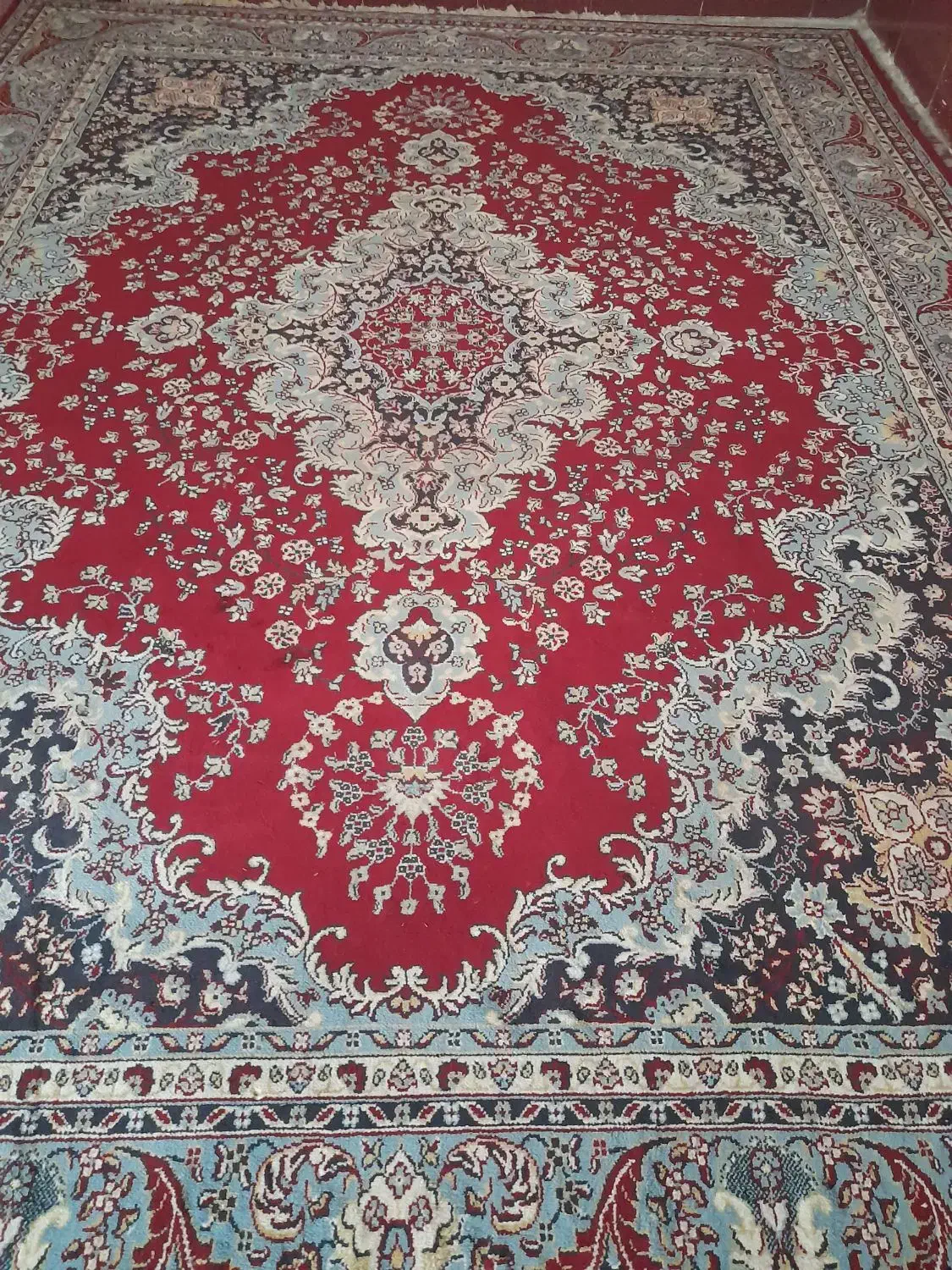 قالی جنس نخ|فرش|جهرم, |دیوار