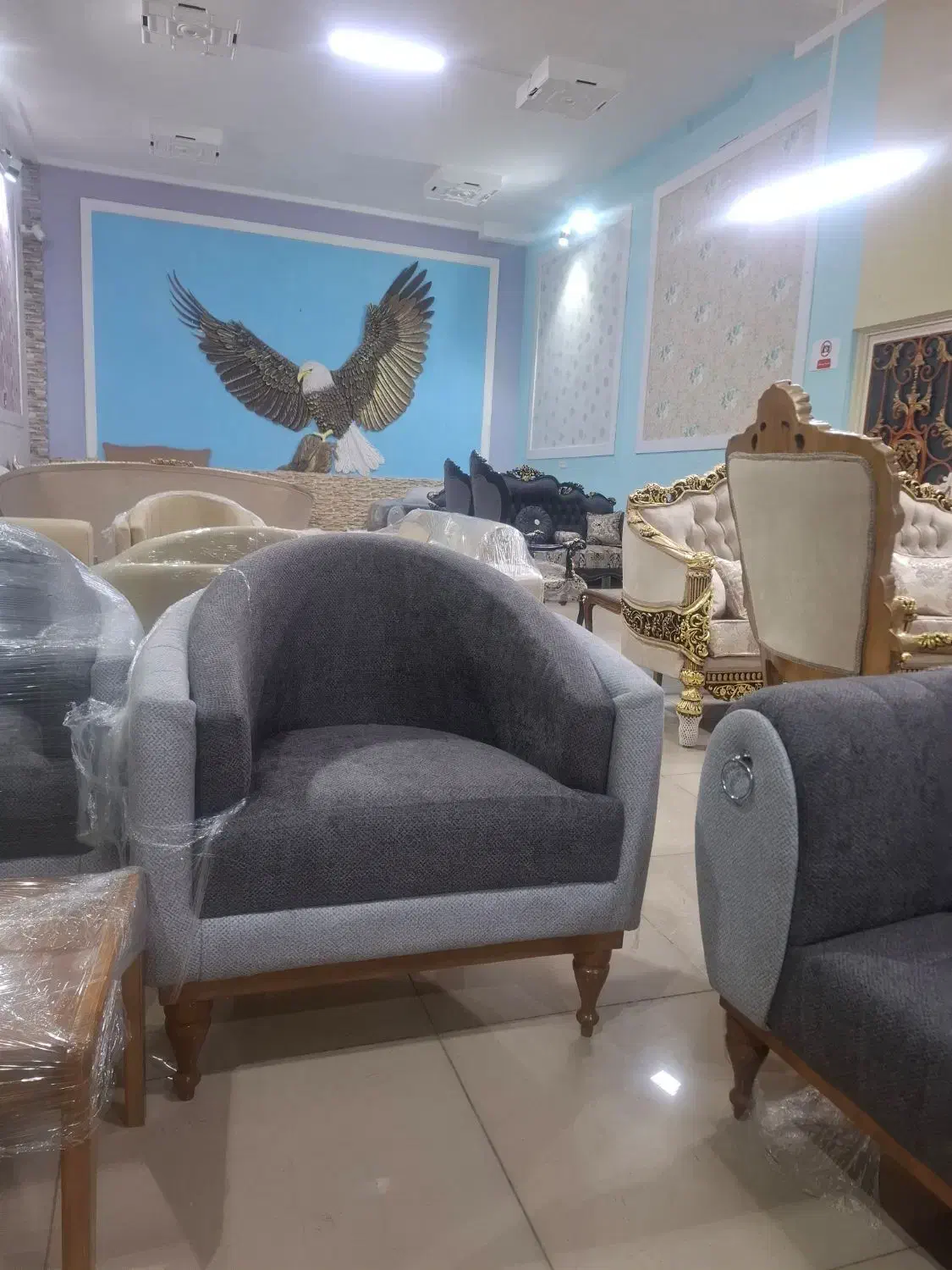 مبل دهکده|مبلمان خانگی و میز عسلی|سنقر, |دیوار