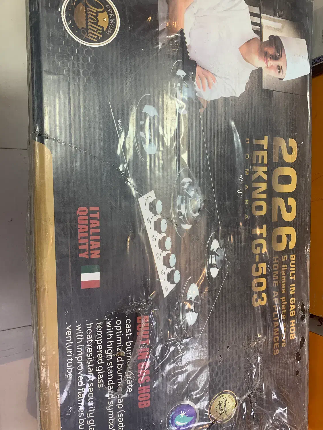 گاز رومیزی ۵ شعله نشکن تکنو ۲۰۲۶|اجاق گاز و لوازم برقی پختوپز|کاشان, رسالت|دیوار