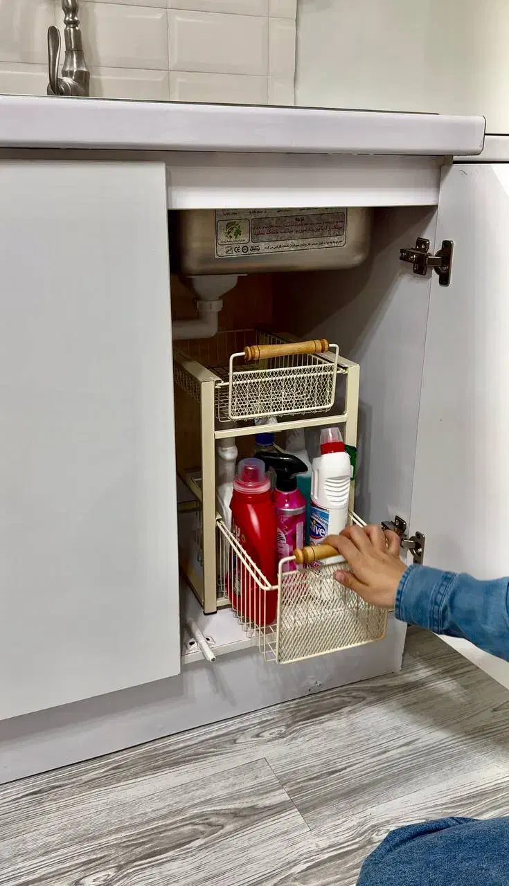 استند نظم دهنده مواد شوینده کابینتی کی بی هوم|آبچکان و نظمدهنده ظروف|تهران, شوش (باغ آذری)|دیوار