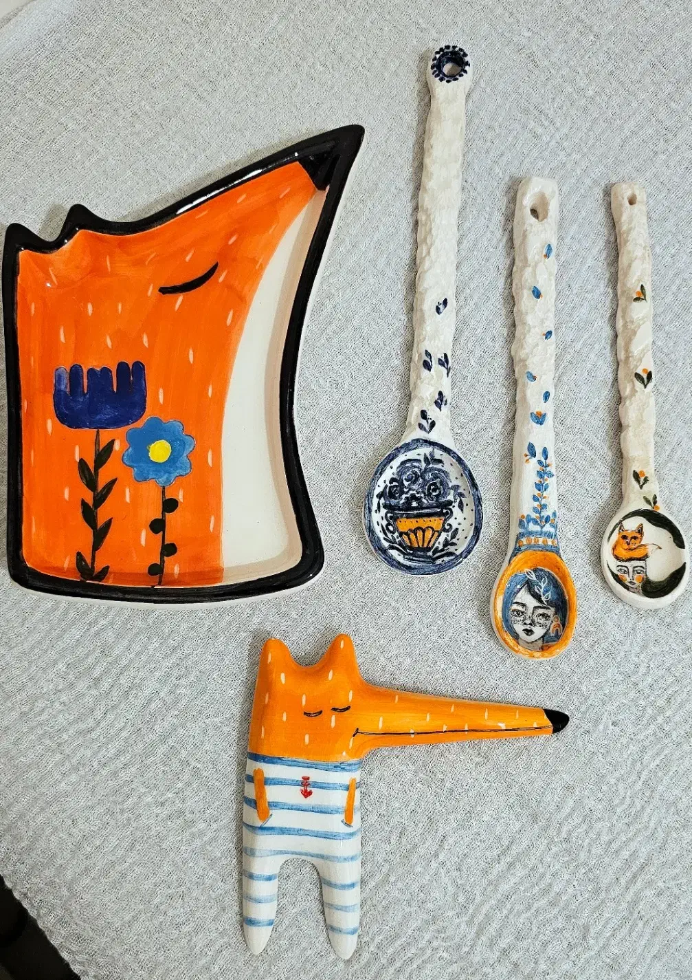 محصولات سرامیکی (مصرفی و تزئینی) نو و سالم|ظروف سرو و پذیرایی|کرج, باغستان|دیوار