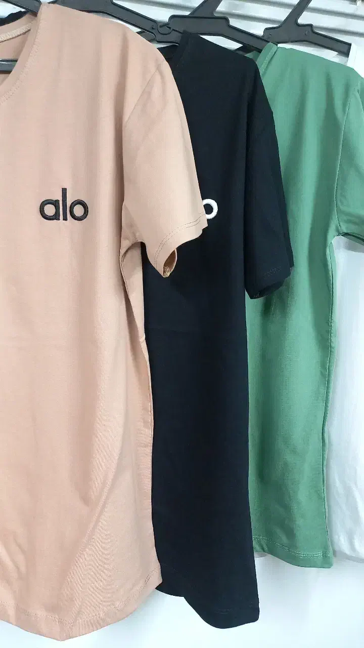 تیشرت نخ پنبه الو طرح جدید زنانه|لباس|قم, زنبیل آباد|دیوار