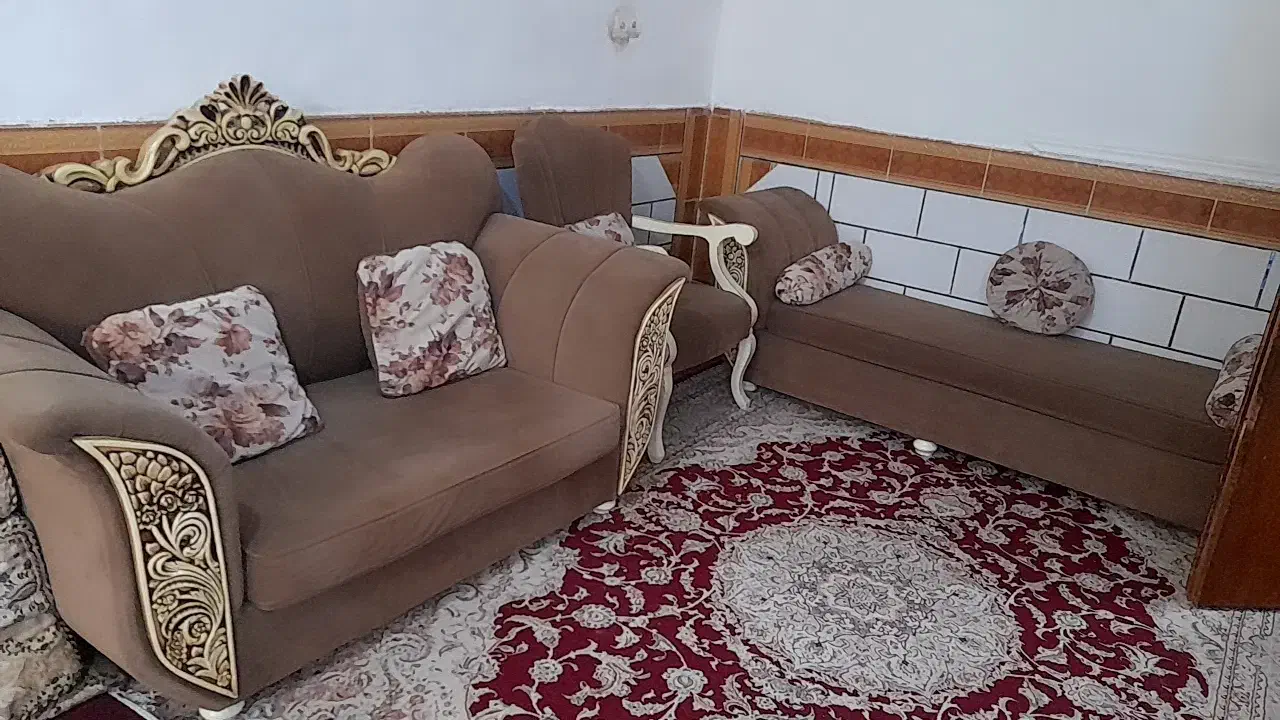 مبل ۹نفره ترک|مبلمان خانگی و میز عسلی|امیدیه, |دیوار