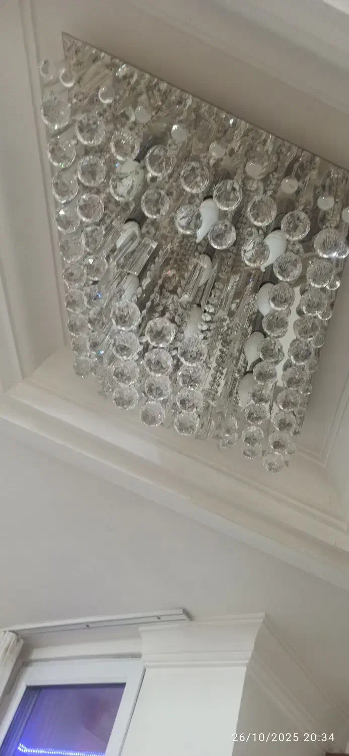 لوستر|لوستر و چراغ آویز|مهاباد (آذربایجان غربی), |دیوار