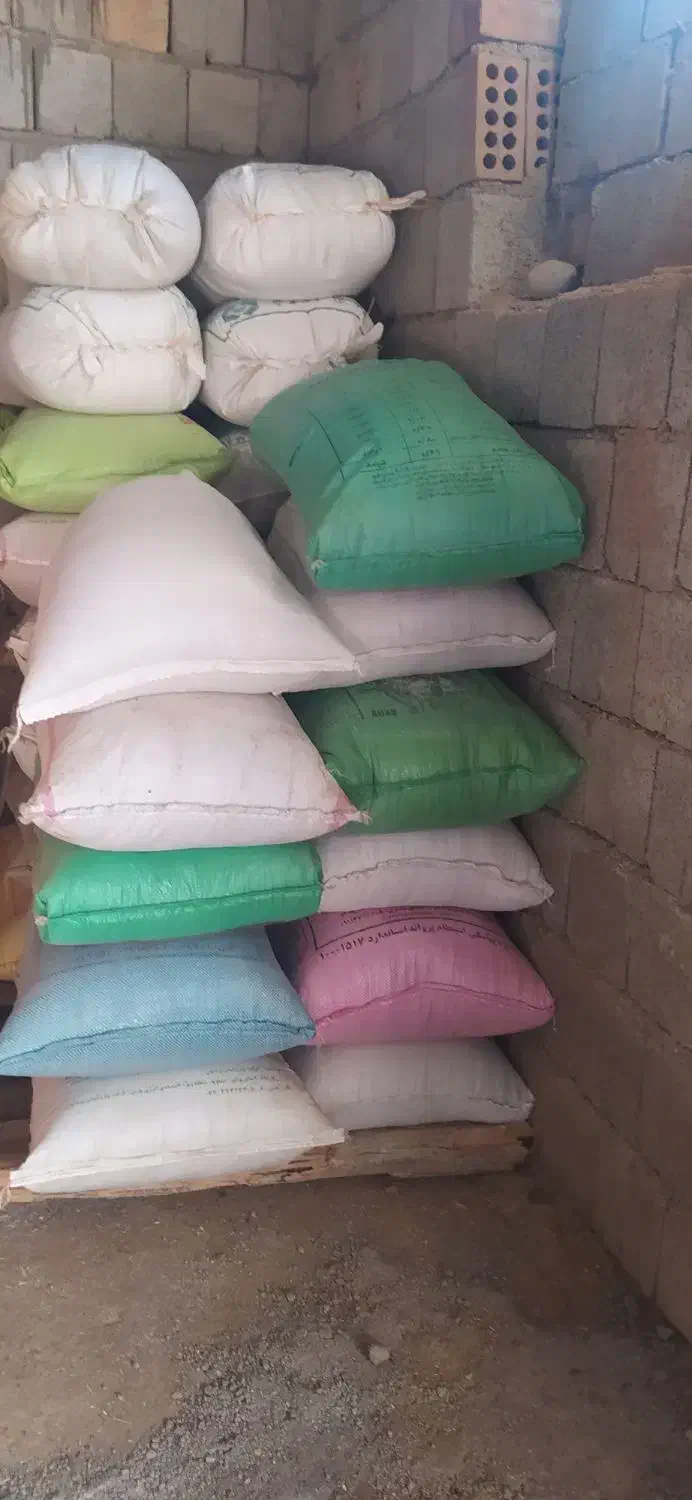 ۵۰ کیسه جو محلی|حیوانات مزرعه|آبدانان, |دیوار