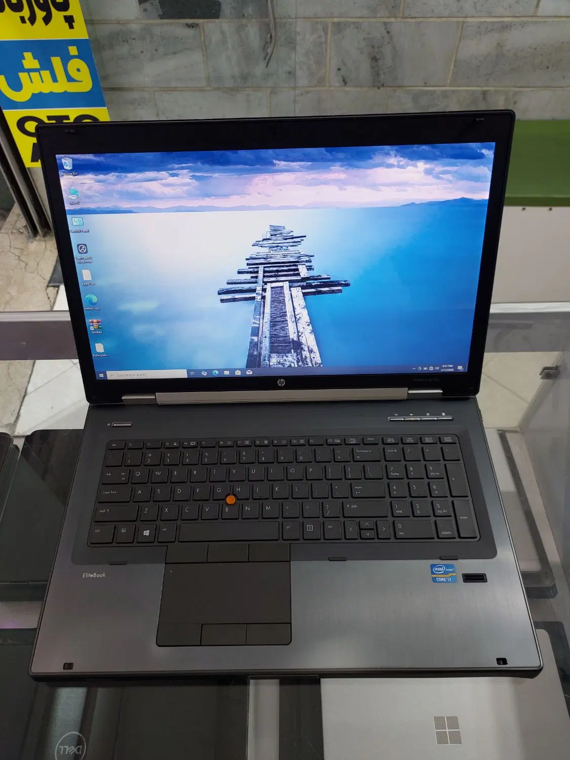 لپتاپ۱۷اینچ اچ پیHP i7 RAM16 SSD128HDD750گرافیکدار|رایانه همراه|کرج, کرج نو|دیوار