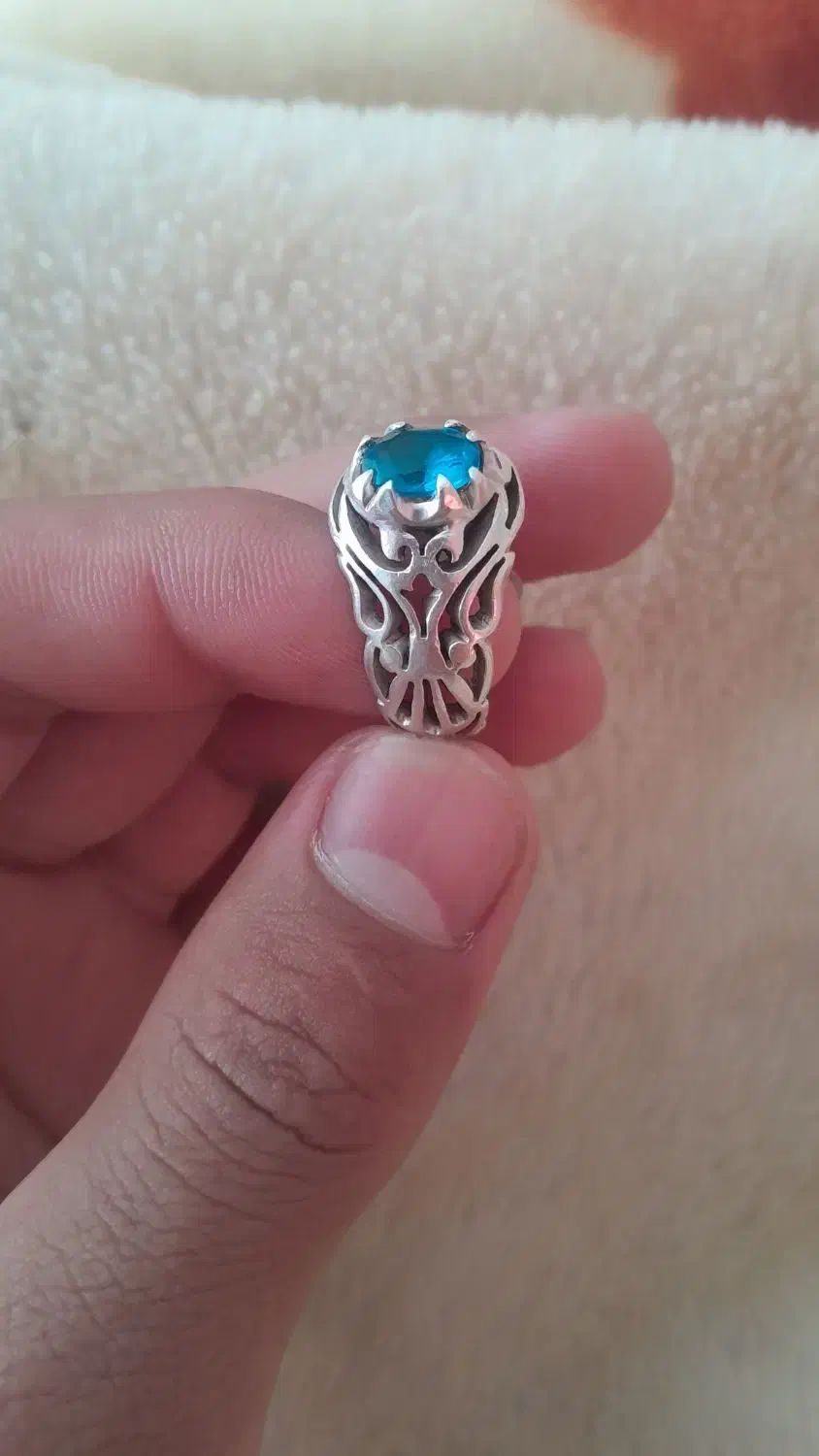 انگشتر نقره|جواهرات|بیرجند, |دیوار