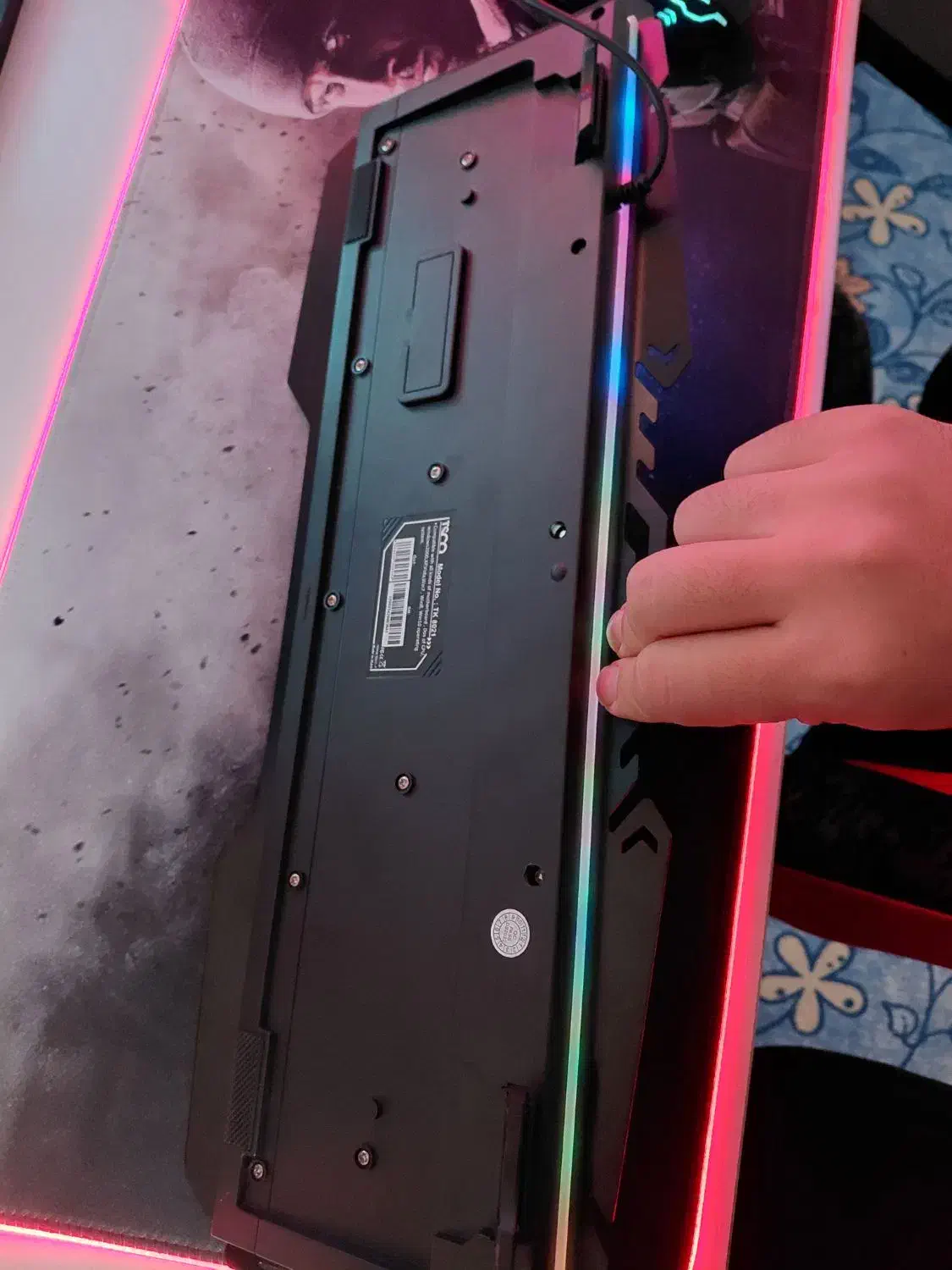 ماوس و کیبرد گیمینگ rgb|قطعات و لوازم جانبی رایانه|رشت, جانبازان|دیوار