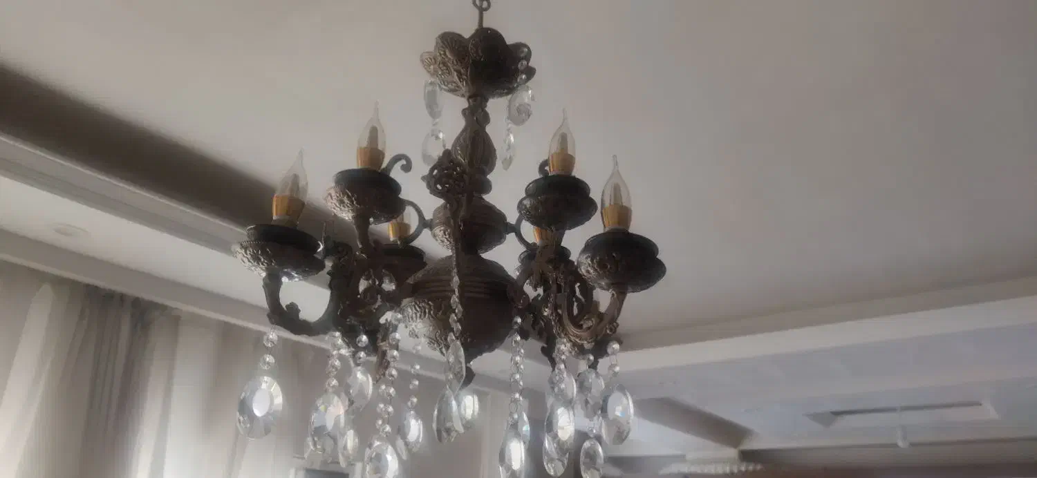 لوستر|لوستر و چراغ آویز|بجنورد, |دیوار