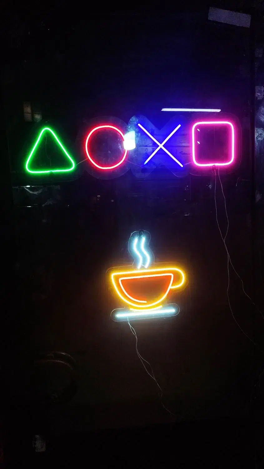 نئون گیم نت و کافه|ریسه و چراغ تزئینی|ملارد, |دیوار