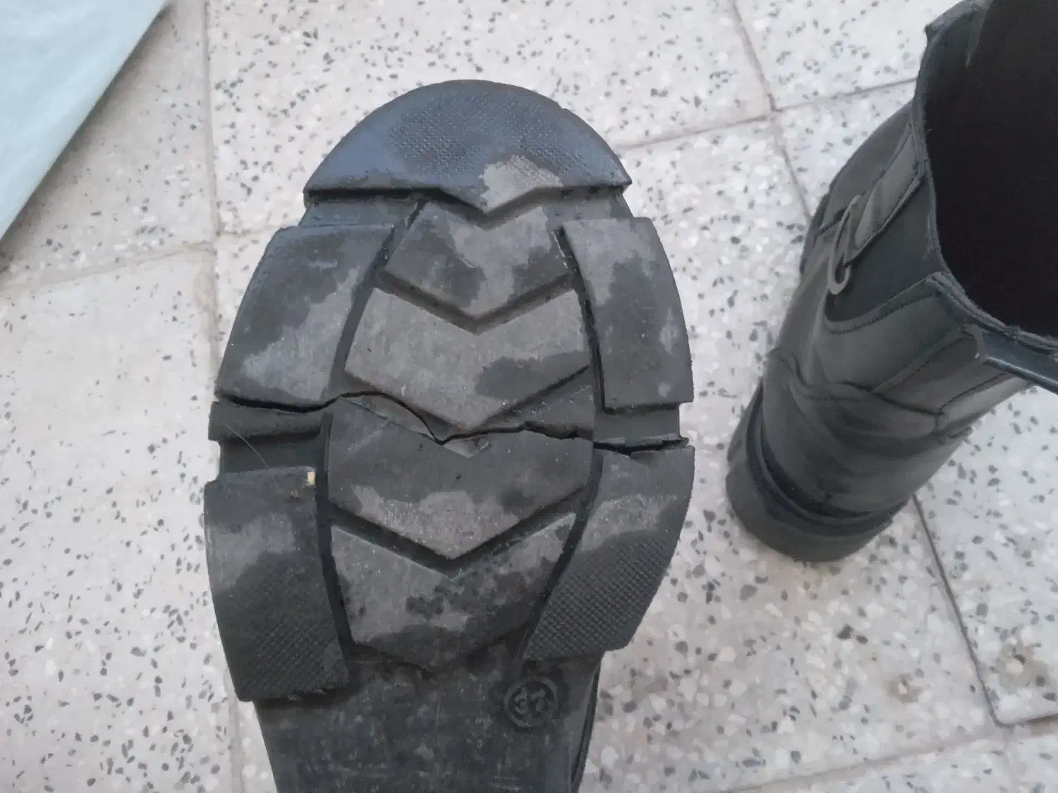 پوتین دخترانه سایز ۳۷|کیف، کفش، کمربند|رباط‌کریم, رباط‌کریم|دیوار