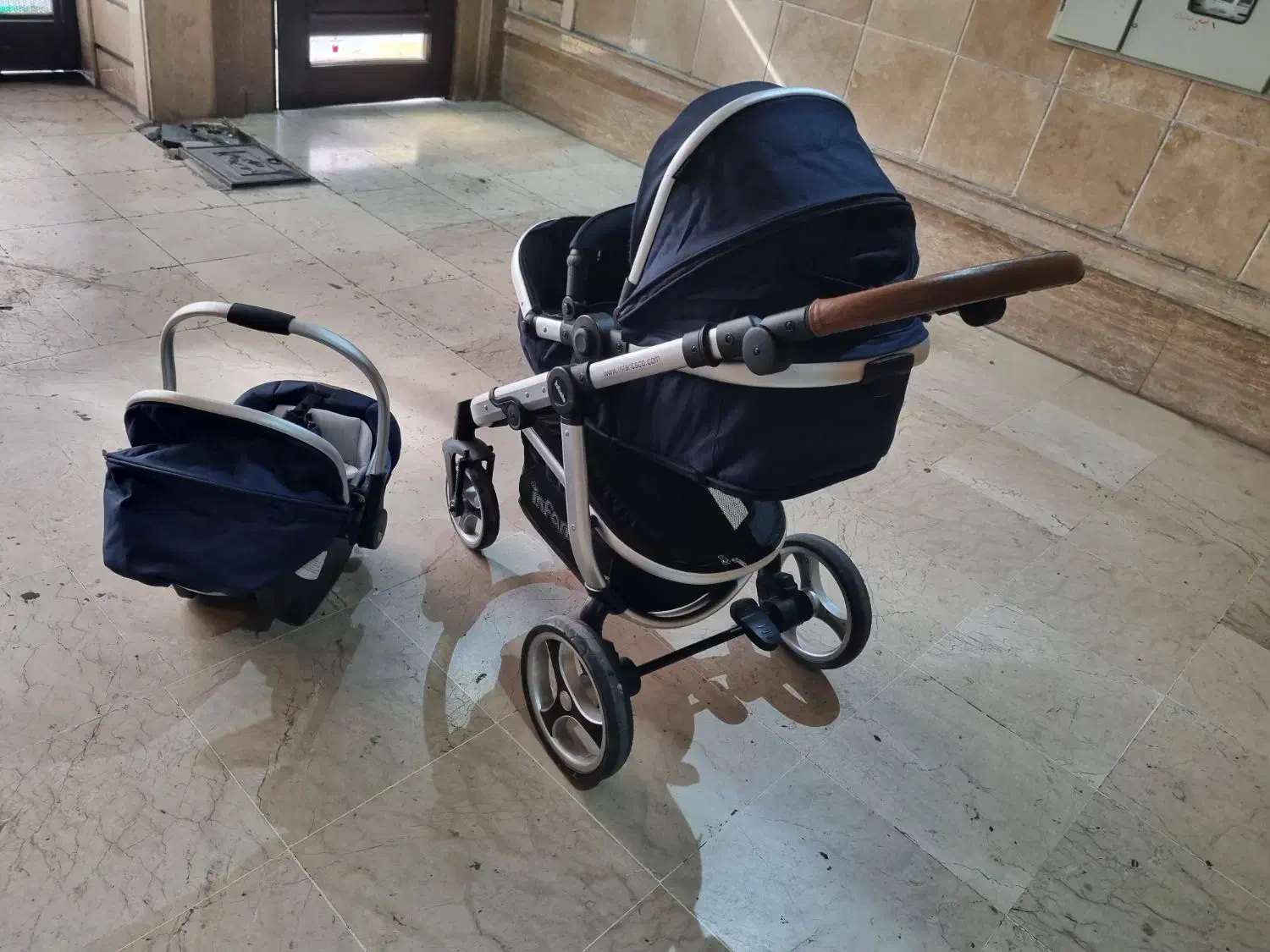 ست کالسکه و کریر اینفنتس|کالسکه و لوازم جانبی|تهران, زعفرانیه|دیوار