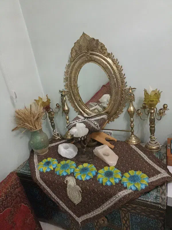 صندوقچه چوبی روکش فلزی|صنایع دستی و سایر لوازم تزئینی|فردیس, ثابتی|دیوار