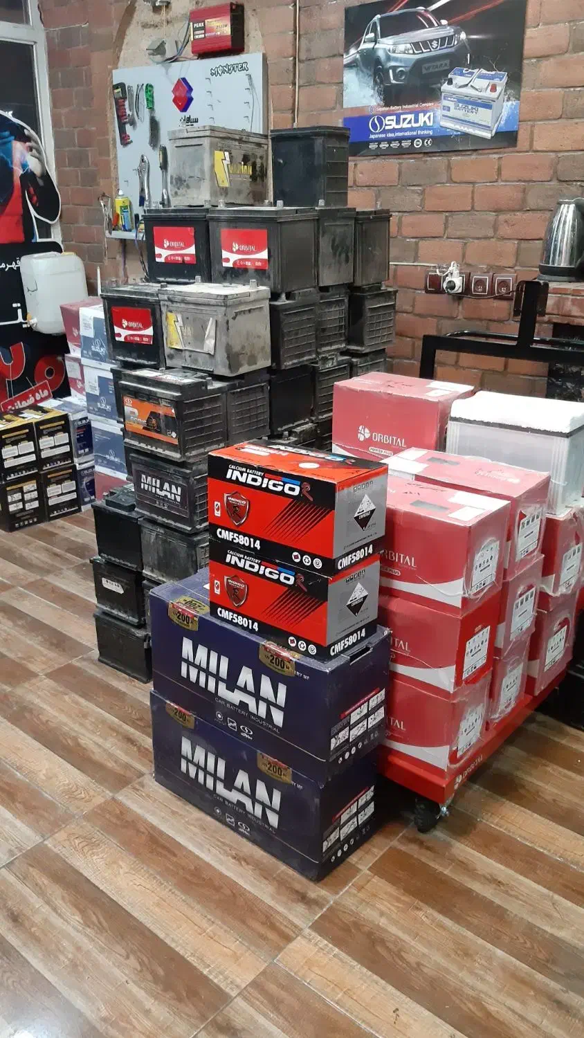 باتری خودرو،باطری ماشین،نو و استوک،صبا،سپاهان|قطعات یدکی و لوازم جانبی|شیراز, مبعث|دیوار