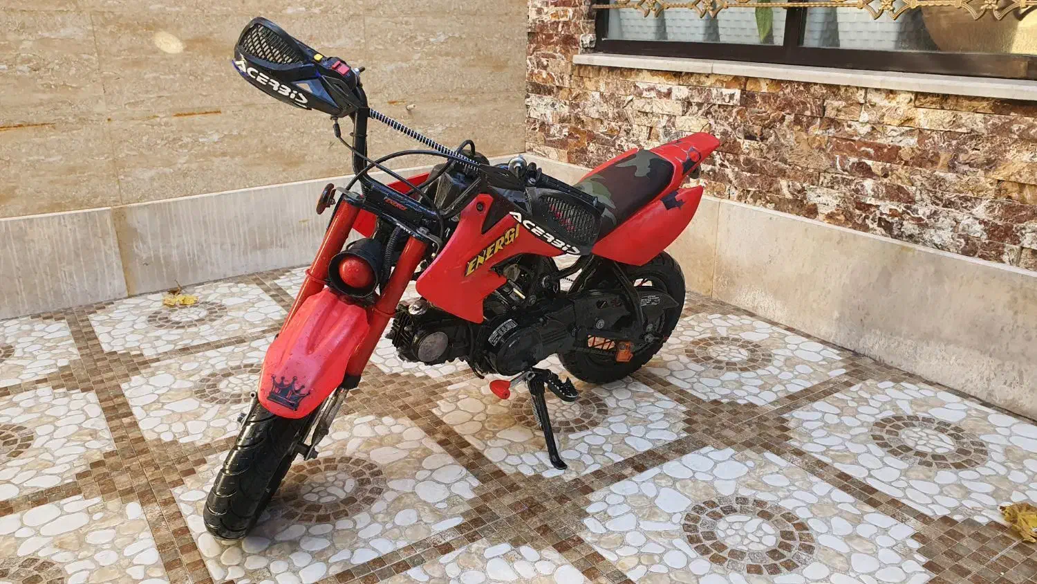 مینی موتورکراس 80 سی سی 4دنده کلاچ اتومات مدل 1400|موتورسیکلت|مراغه, |دیوار