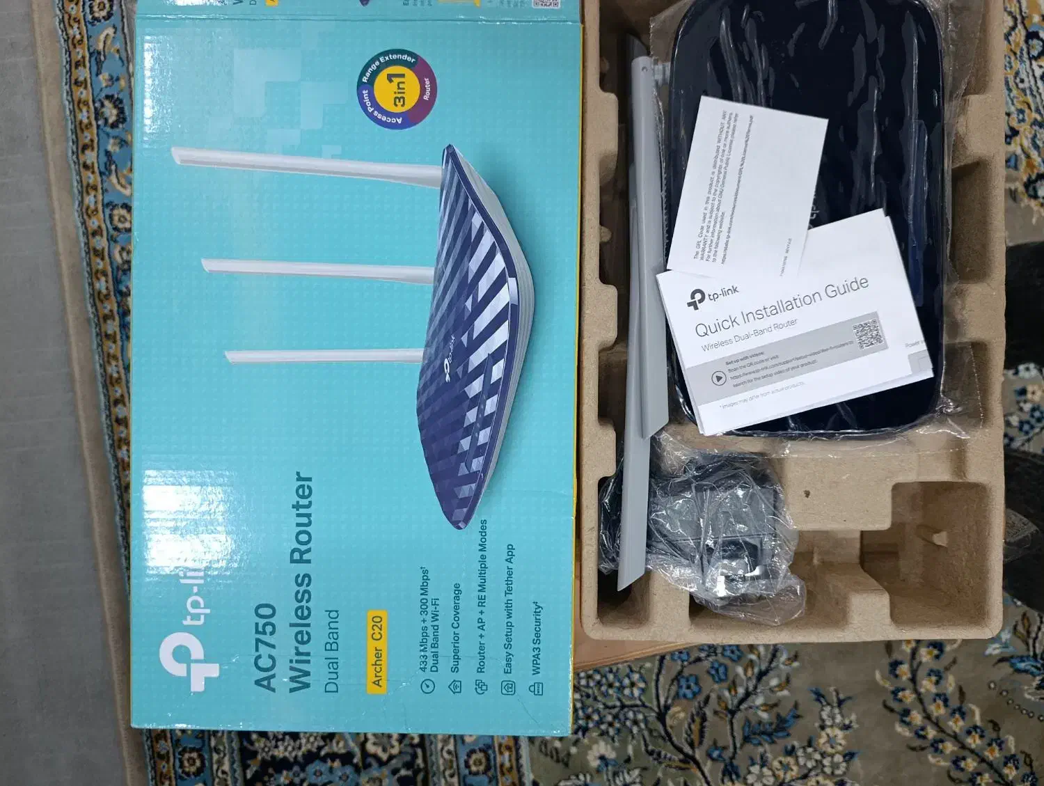 دستگاه روتر مودم برای فیبر نوری|مودم و تجهیزات شبکه|یزد, |دیوار