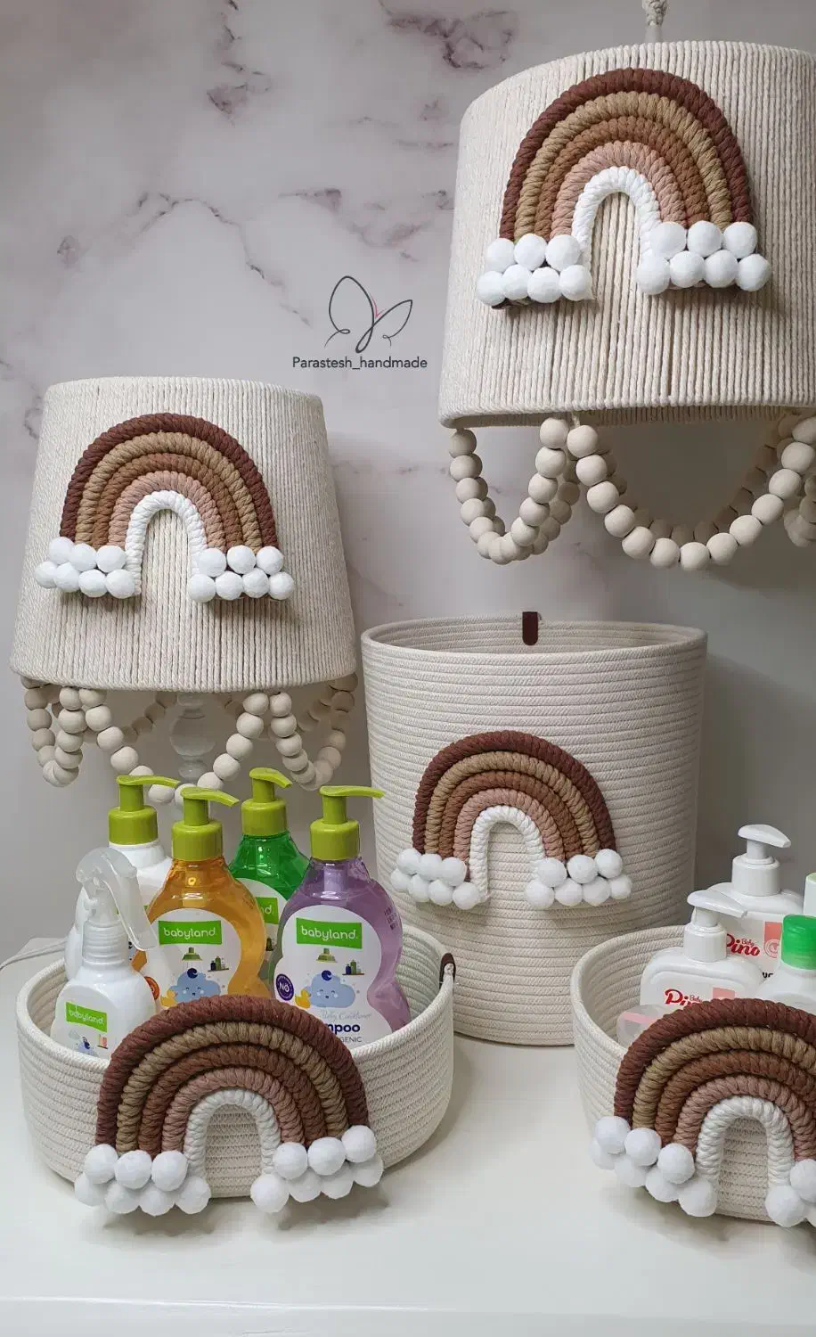 ست کامل نظم دهنده اتاق کودک مدل رنگین کمان|اسباب و اثاث بچه|مشهد, شهید رضوی|دیوار