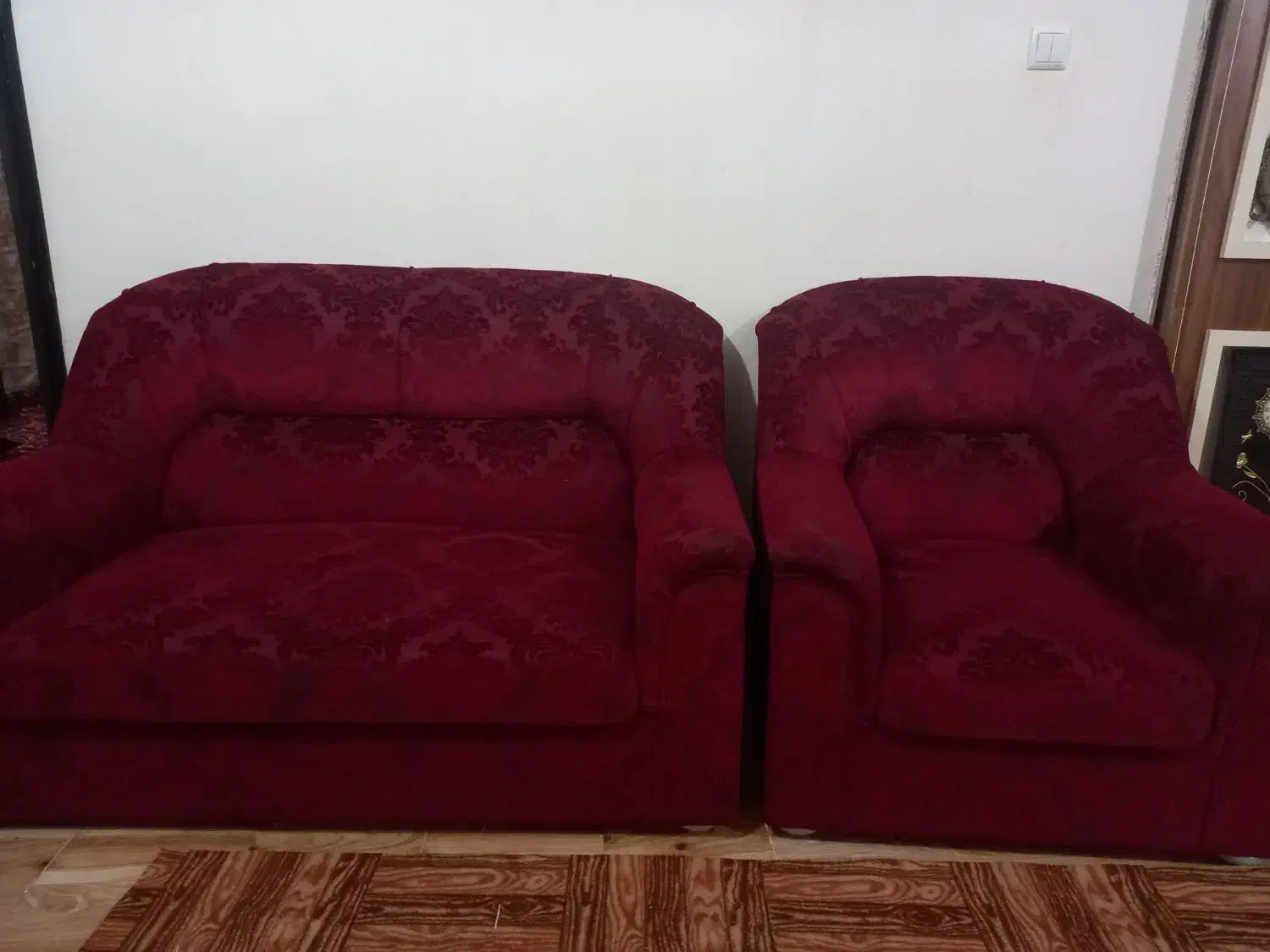 مبل ۷ نفره سالم|مبلمان خانگی و میز عسلی|قائمشهر, |دیوار