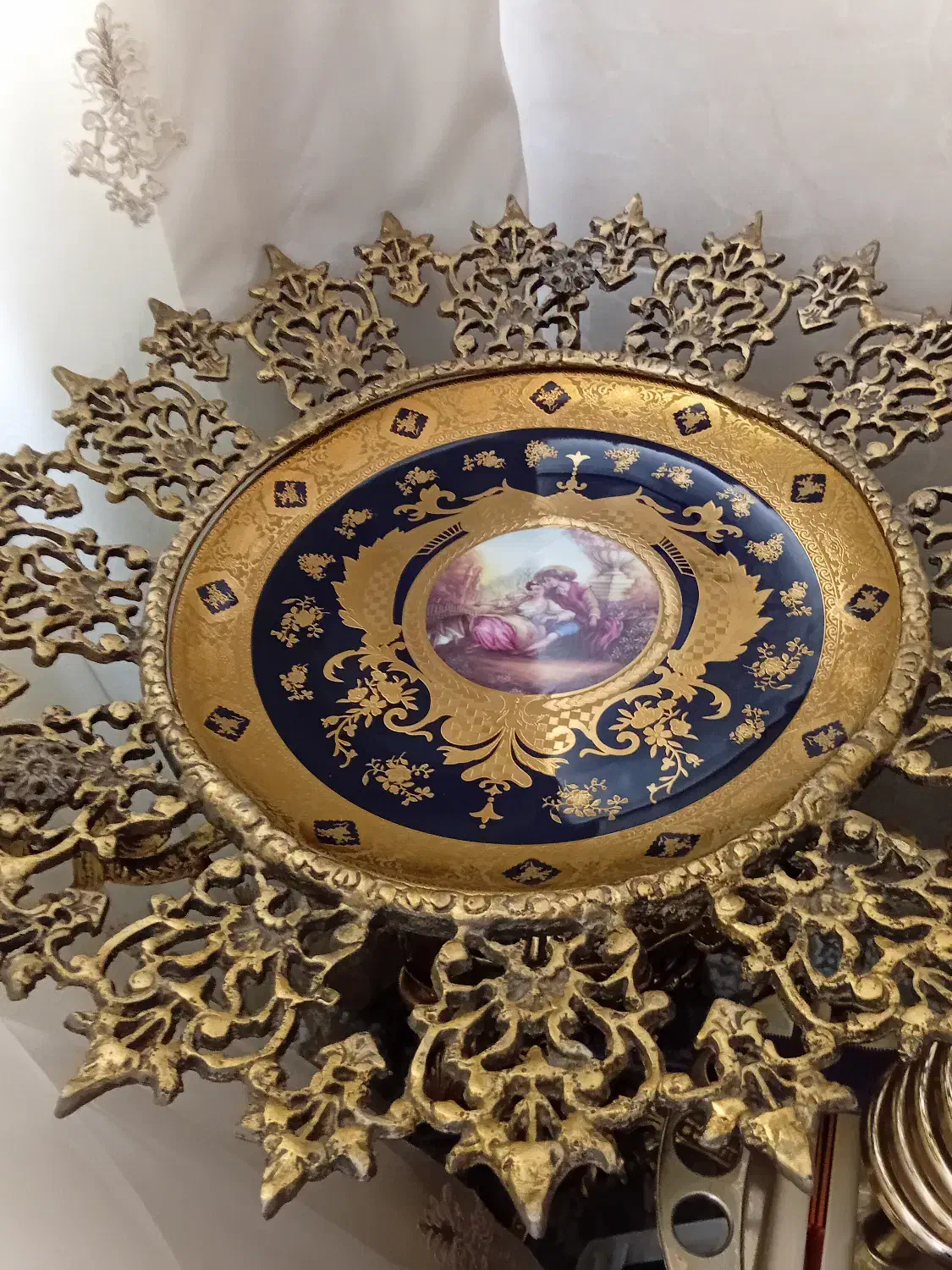 پایه میوه  بزرگ|ظروف سرو و پذیرایی|کاشان, شهرک خاتم الانبیا (مسکن ملی کاشان)|دیوار