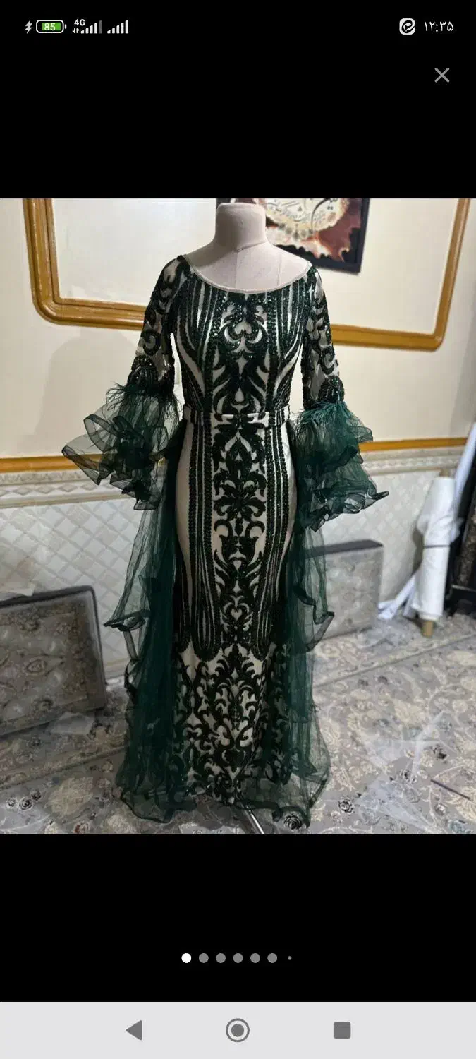 لباس عروس و مجلسی|لباس|شیروان (خراسان), |دیوار