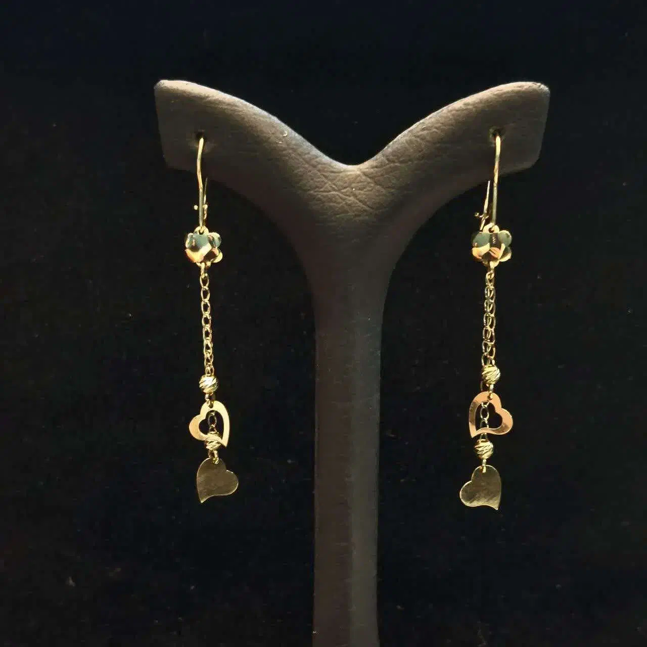 گوشواره طلا آویزدار|جواهرات|اهواز, زیتون کارمندی|دیوار